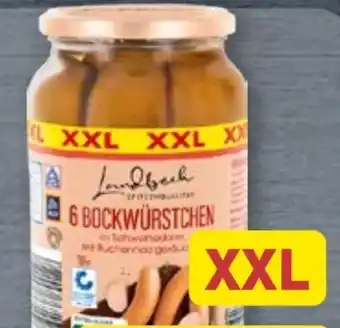 Aldi Nord Landbeck Bockwürstchen XXL Angebot