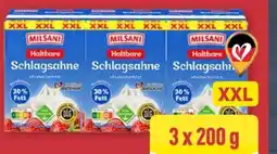 Aldi Nord Milsani Haltbare Schlagsahne XXL Angebot