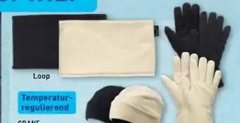 Aldi Nord Crane Damen Fleece-Accessoires Angebot