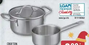 Aldi Nord Crofton Edelstahl-Topf Angebot