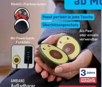 Aldi Nord Ambiano Aufladbarer Handwärmer Angebot