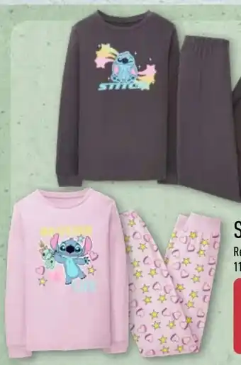 Aldi Nord Disney Mädchen Schlafanzug Stitch Angebot