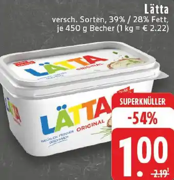 Edeka Lätta Angebot