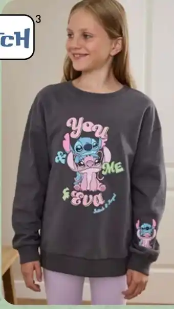 Aldi Nord Disney Mädchen Sweatshirt Stitch Angebot