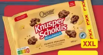 Aldi Nord Choceur Knusper Schoklis XXL Angebot