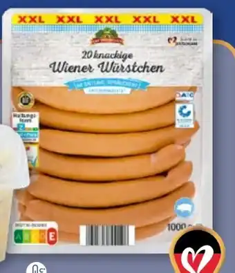 Aldi Nord Gut Drei Eichen Wiener Würstchen XXL Angebot