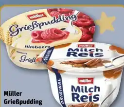 REWE Müller Griesspudding Himbeere Angebot