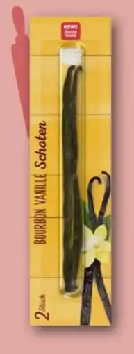 REWE Rewe Beste Wahl Bourbon Vanilleschoten Angebot