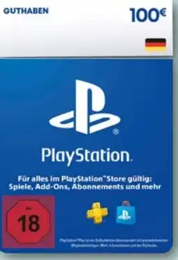 REWE Sony PlayStation Guthabenkarte Angebot