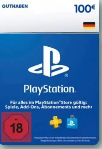 REWE Sony PlayStation Guthabenkarte Angebot