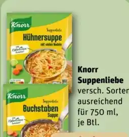 REWE Knorr Suppenliebe Angebot