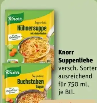 REWE Knorr Suppenliebe Angebot