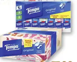 Scheck-in-Center Tempo Taschentücher XXL Angebot
