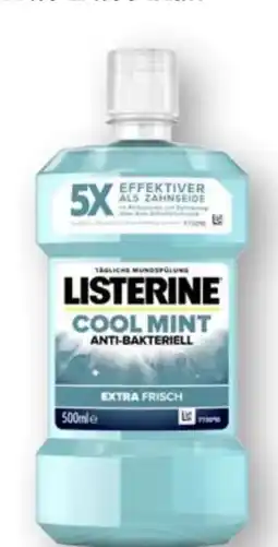 Scheck-in-Center Listerine Mundspülung Cool Mint Angebot