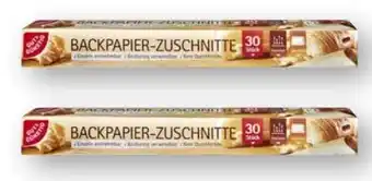 Scheck-in-Center Gut & Günstig Backpapier-Zuschnitte Angebot