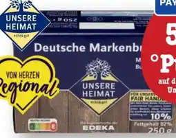 Edeka Unsere Heimat Echt & Gut Deutsche Markenbutter Angebot