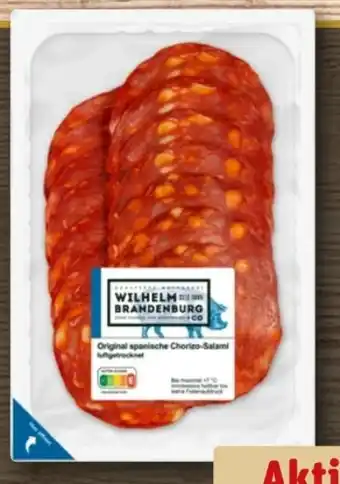 REWE Metzgerei Wilhelm Brandenburg Chorizo Paprikasalami Angebot