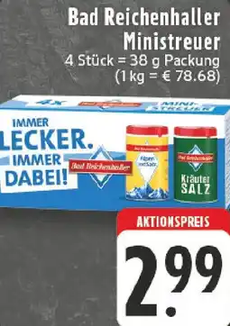 Edeka Bad Reichenhaller Ministreuer Angebot