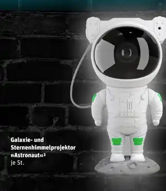REWE Mebus Galaxieprojektor Astronaut Angebot