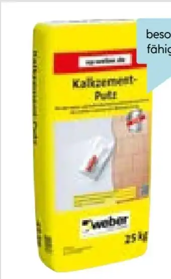 Hellweg Saint-Gobain Weber Kalkzement-Putz Angebot
