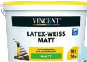 Hellweg Vincent Innenfarbe Latex-Weiß Angebot