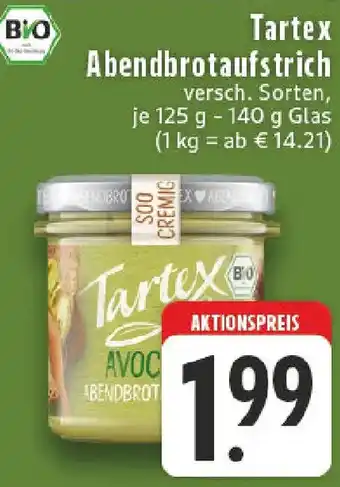 Edeka Tartex Abendbrotaufstrich Angebot