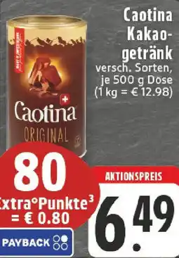 Edeka Caotina Kakaogetränk Angebot