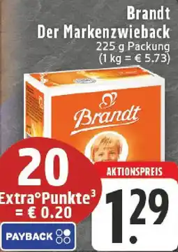 Edeka Brandt Der Markenzwieback Angebot