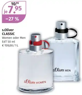 Müller s.Oliver CLASSIC Women oder Men EdT Angebot