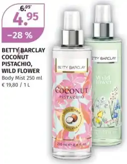 Müller BETTY BARCLAY COCONUT PISTACHIO, WILD FLOWER Body Mist Angebot