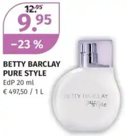 Müller BETTY BARCLAY PURE STYLE EdP Angebot
