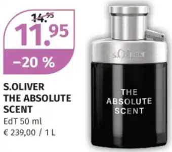 Müller S.OLIVER THE ABSOLUTE SCENT EdT Angebot