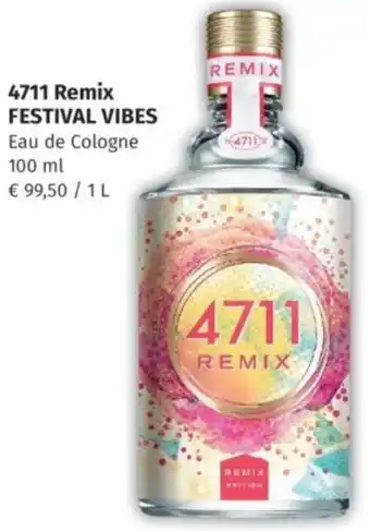 Müller 4711 Remix FESTIVAL VIBES Eau de Cologne Angebot