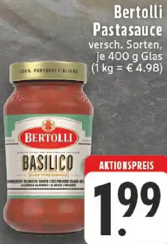 Edeka Bertolli Pastasauce Angebot