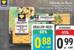 Edeka EDEKA Herzstücke Italienische Pasta Angebot