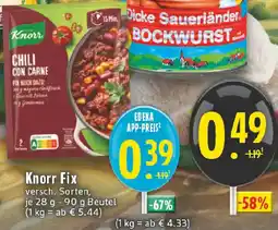 Edeka Knorr Fix Angebot