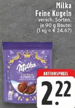 Edeka Milka Feine Kugeln Angebot