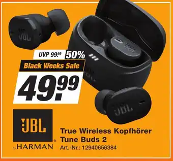 Expert Technomarkt JBL True Wireless Kopfhörer Tune Buds 2 Angebot