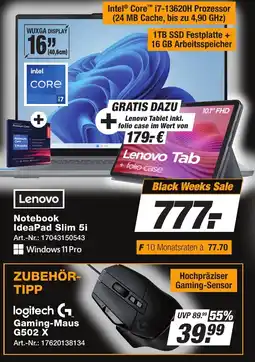 Expert Technomarkt Lenovo Notebook IdeaPad Slim 5i Angebot