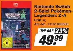 Expert Technomarkt Nintendo Switch 2-Spiel Pokémon Legenden: Z-A Angebot