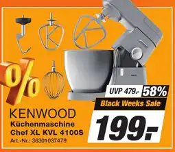 Expert Technomarkt KENWOOD Küchenmaschine Chef XL KVL 4100S Angebot
