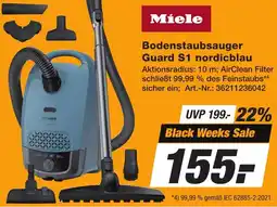 Expert Technomarkt Miele Bodenstaubsauger Guard S1 nordicblau Angebot