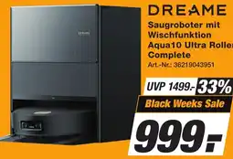 Expert Technomarkt DREAME Saugroboter mit Wischfunktion Aqua10 Ultra Roller Complete Angebot