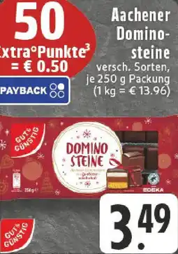 Edeka Gut & Günstig Aachener Dominosteine Angebot