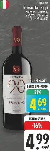Edeka Italien Novantaceppi Angebot