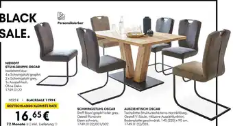 Hardeck Niehoff stuhlgruppe oscar Angebot