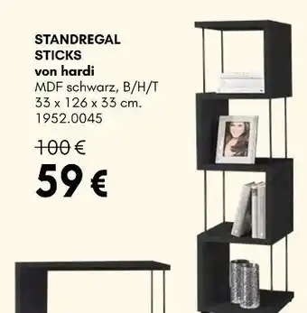 Hardeck Standregal sticks Angebot