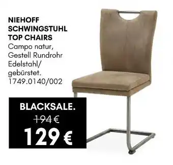 Hardeck Niehoff schwingstuhl top chairs Angebot
