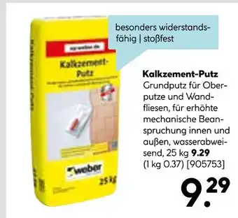 Hellweg Weber kalkzement-putz Angebot
