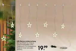 Hellweg Led-sternen-lichtervorhang Angebot